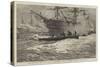 The Old Style and the New, a Three-Decker and a Torpedo Boat Off Portsmouth-William Lionel Wyllie-Stretched Canvas