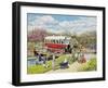 The Old Swing Bridge-Trevor Mitchell-Framed Giclee Print