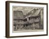 The Old Tabard Inn, Southwark, Shortly to Be Pulled Down-Henry William Brewer-Framed Giclee Print