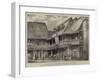 The Old Tabard Inn, Southwark, Shortly to Be Pulled Down-Henry William Brewer-Framed Giclee Print