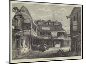 The Old Tabard Inn, Southwark-null-Mounted Giclee Print