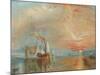 The Old Temeraire Tugged to Her Last Berth-J. M. W. Turner-Mounted Giclee Print