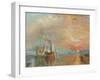 The Old Temeraire Tugged to Her Last Berth-J. M. W. Turner-Framed Giclee Print