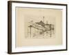 The Old Toll House at Bridgeport (Small Plate), 1888-1889-John Henry Twachtman-Framed Giclee Print