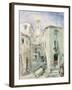 The Old Tower at Cannes, 1870-William 'Crimea' Simpson-Framed Giclee Print