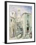 The Old Tower at Cannes, 1870-William 'Crimea' Simpson-Framed Giclee Print