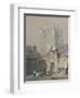 The Old Tower, Cologne Cathedral (Watercolour Heightened with White Bodycolour)-Samuel Prout-Framed Giclee Print