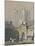 The Old Tower, Cologne Cathedral (Watercolour Heightened with White Bodycolour)-Samuel Prout-Mounted Giclee Print