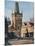 The Old Town End of the King Charles Bridge, Prague, Czech Republic, 1943-null-Mounted Giclee Print