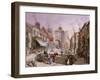 The Old Town Gate watercolor-Louise Ingram Rayner-Framed Giclee Print