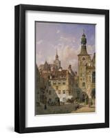 The Old Town Hall, Munich-Friedrich Eibner-Framed Giclee Print