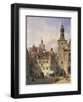 The Old Town Hall, Munich-Friedrich Eibner-Framed Premium Giclee Print