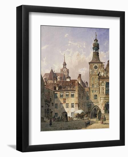 The Old Town Hall, Munich-Friedrich Eibner-Framed Premium Giclee Print