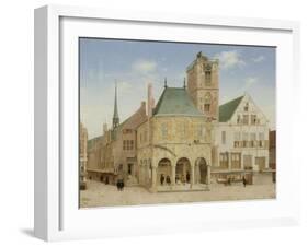 The Old Town Hall of Amsterdam, 1657-Pieter Jansz Saenredam-Framed Giclee Print