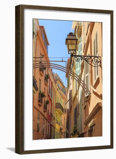 The Old Town, Monaco-Ville, Monaco, Europe-Amanda Hall-Framed Photographic Print