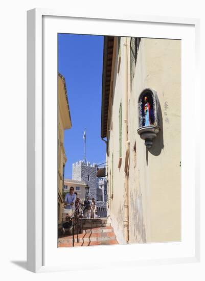 The Old Town, Monaco-Ville, Monaco, Europe-Amanda Hall-Framed Photographic Print