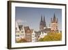 The Old Town of Cologne, North Rhine-Westphalia, Germany, Europe-Julian Elliott-Framed Photographic Print