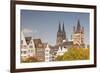 The Old Town of Cologne, North Rhine-Westphalia, Germany, Europe-Julian Elliott-Framed Photographic Print