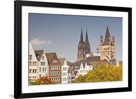 The Old Town of Cologne, North Rhine-Westphalia, Germany, Europe-Julian Elliott-Framed Photographic Print