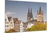 The Old Town of Cologne, North Rhine-Westphalia, Germany, Europe-Julian Elliott-Mounted Photographic Print