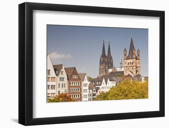 The Old Town of Cologne, North Rhine-Westphalia, Germany, Europe-Julian Elliott-Framed Photographic Print