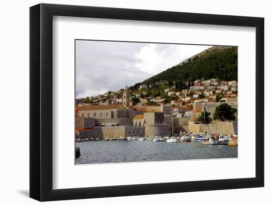 The Old Town of Dubrovnik, UNESCO World Heritage Site, Croatia, Europe-Simon Montgomery-Framed Photographic Print