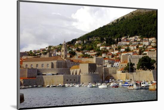 The Old Town of Dubrovnik, UNESCO World Heritage Site, Croatia, Europe-Simon Montgomery-Mounted Photographic Print