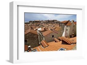 The Old Town of Dubrovnik, UNESCO World Heritage Site, Croatia, Europe-Simon Montgomery-Framed Photographic Print