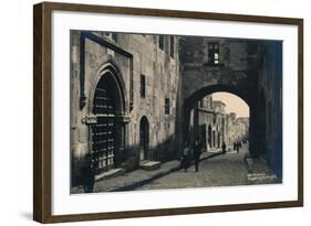 The Old Town of Rhodes, Greece, 1936-null-Framed Photographic Print