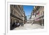 The Old Town Quarter of Baixa in Lisbon, Portugal, Europe-Michael Runkel-Framed Photographic Print