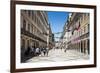 The Old Town Quarter of Baixa in Lisbon, Portugal, Europe-Michael Runkel-Framed Photographic Print