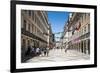 The Old Town Quarter of Baixa in Lisbon, Portugal, Europe-Michael Runkel-Framed Photographic Print