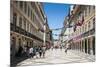 The Old Town Quarter of Baixa in Lisbon, Portugal, Europe-Michael Runkel-Mounted Photographic Print