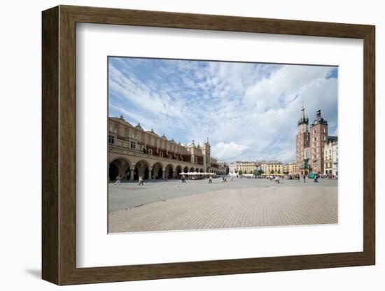 The Old Town Square in Krakow-Jacek Kadaj-Framed Photographic Print
