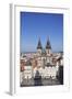 The Old Town Square (Staromestske Namesti) with Tyn Cathedral (Church of Our Lady before Tyn)-Markus-Framed Photographic Print