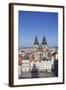 The Old Town Square (Staromestske Namesti) with Tyn Cathedral (Church of Our Lady before Tyn)-Markus-Framed Photographic Print
