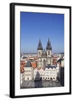 The Old Town Square (Staromestske Namesti) with Tyn Cathedral (Church of Our Lady before Tyn)-Markus-Framed Photographic Print