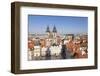 The Old Town Square (Staromestske Namesti) with Tyn Cathedral (Church of Our Lady before Tyn)-Markus-Framed Photographic Print
