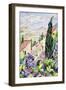 The Old Town Vaison-Julia Gibson-Framed Giclee Print