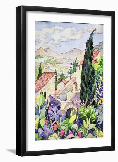 The Old Town Vaison-Julia Gibson-Framed Giclee Print