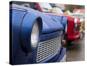 The Old Trabant Automobiles, Produced in the Former East Germany, Berlin, Germany, Europe-Carlo Morucchio-Stretched Canvas