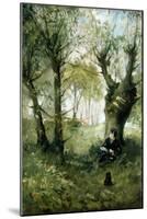The Old Track to Auvers, 1863-Berthe Morisot-Mounted Giclee Print