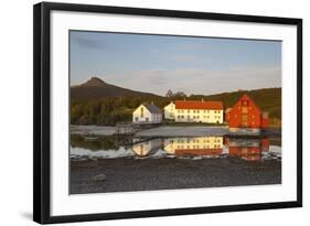 The Old Trading Centre of Kjerringoy, Nordland, Norway, Scandinavia, Europe-Doug Pearson-Framed Photographic Print