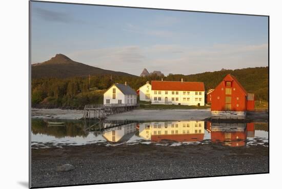 The Old Trading Centre of Kjerringoy, Nordland, Norway, Scandinavia, Europe-Doug Pearson-Mounted Photographic Print