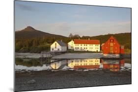 The Old Trading Centre of Kjerringoy, Nordland, Norway, Scandinavia, Europe-Doug Pearson-Mounted Photographic Print