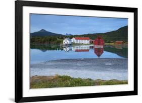 The Old Trading Centre of Kjerringoy, Nordland, Norway, Scandinavia, Europe-Doug Pearson-Framed Photographic Print