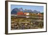 The Old Trading Centre of Kjerringoy, Nordland, Norway, Scandinavia, Europe-Doug Pearson-Framed Photographic Print