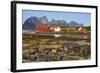 The Old Trading Centre of Kjerringoy, Nordland, Norway, Scandinavia, Europe-Doug Pearson-Framed Photographic Print