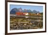 The Old Trading Centre of Kjerringoy, Nordland, Norway, Scandinavia, Europe-Doug Pearson-Framed Photographic Print