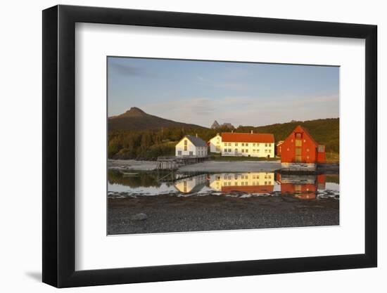 The Old Trading Centre of Kjerringoy, Nordland, Norway, Scandinavia, Europe-Doug Pearson-Framed Photographic Print